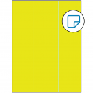 8.5" x 11"  Sheet Label