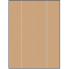 8.5" x 11"  Sheet Label