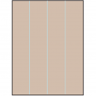 8.5" x 11"  Sheet Label