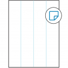 8.5" x 11"  Sheet Label