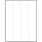 8.5" x 11"  Sheet Label