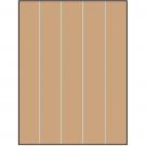 8.5" x 11"  Sheet Label