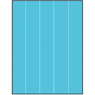 8.5" x 11"  Sheet Label