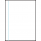 8.5" x 11"  Sheet Label