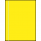 8.5" x 11"  Sheet Label