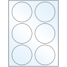 3.33" x 3.33"  Sheet Label