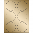 3.33" x 3.33"  Sheet Label