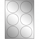 3.33" x 3.33"  Sheet Label