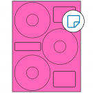 4.52" x 4.52"  Sheet Label