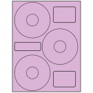 4.52" x 4.52"  Sheet Label