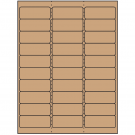 2.625" x 1"  Sheet Label