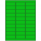 2.625" x 1"  Sheet Label