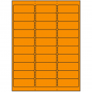 2.625" x 1"  Sheet Label