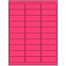 2.625" x 1"  Sheet Label