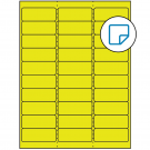 2.625" x 1"  Sheet Label