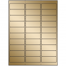 2.625" x 1"  Sheet Label