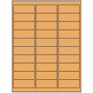 2.625" x 1"  Sheet Label