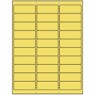 2.625" x 1"  Sheet Label