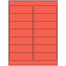 2.625" x 1"  Sheet Label