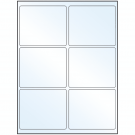 4" x 3.25"  Sheet Label