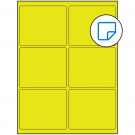 4" x 3.25"  Sheet Label