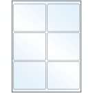 4" x 3.25"  Sheet Label