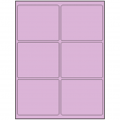 4" x 3.25"  Sheet Label