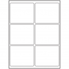 4" x 3.25"  Sheet Label