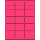 2.625" x 1"  Sheet Label