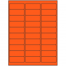 2.625" x 1"  Sheet Label