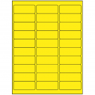 2.625" x 1"  Sheet Label
