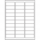 2.625" x 1"  Sheet Label