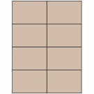 4.25" x 2.75"  Sheet Label