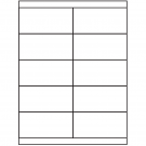 4.25" x 2"  Sheet Label