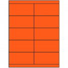 4.25" x 2"  Sheet Label