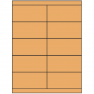 4.25" x 2"  Sheet Label