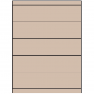 4.25" x 2"  Sheet Label