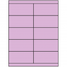 4.25" x 2"  Sheet Label