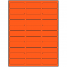 2.625" x 0.875"  Sheet Label