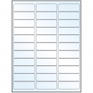 2.625" x 0.875"  Sheet Label