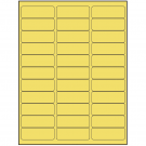 2.625" x 0.875"  Sheet Label