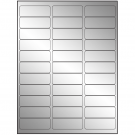 2.625" x 0.875"  Sheet Label