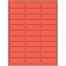 2.625" x 0.875"  Sheet Label