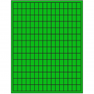 0.5" x 0.75"  Sheet Label