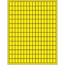 0.5" x 0.75"  Sheet Label