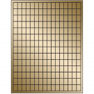 0.5" x 0.75"  Sheet Label