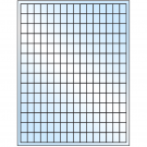 0.5" x 0.75"  Sheet Label
