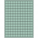 0.5" x 0.75"  Sheet Label