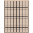 0.5" x 0.75"  Sheet Label