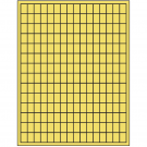 0.5" x 0.75"  Sheet Label